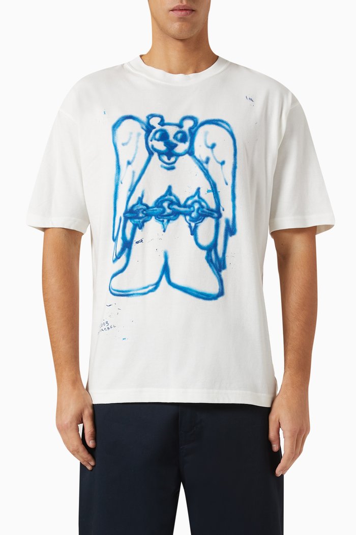 

Above T-shirt in Cotton Jersey, White