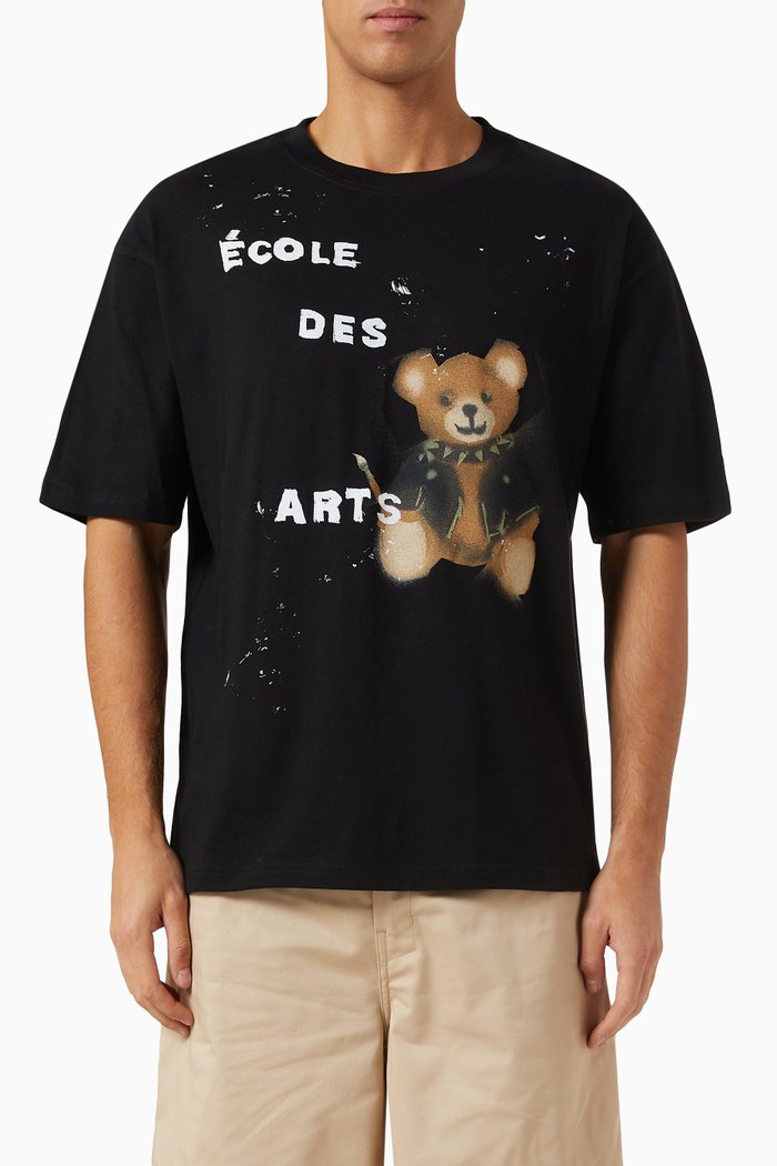 

Behave T-shirt in Cotton Jersey, Black