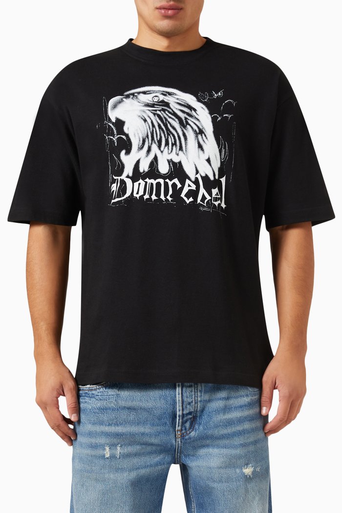 

Icon T-shirt in Cotton-jersey, Black