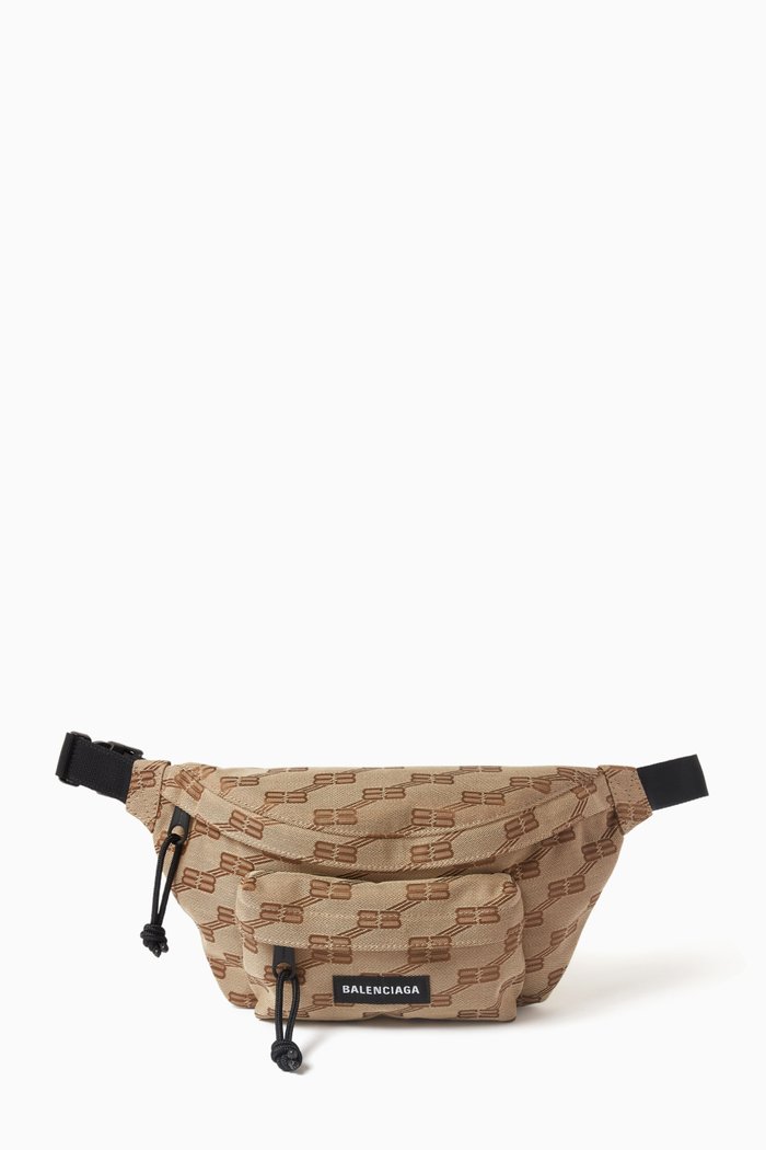 

Signature Belt Bag in BB Monogram canvas, Neutral