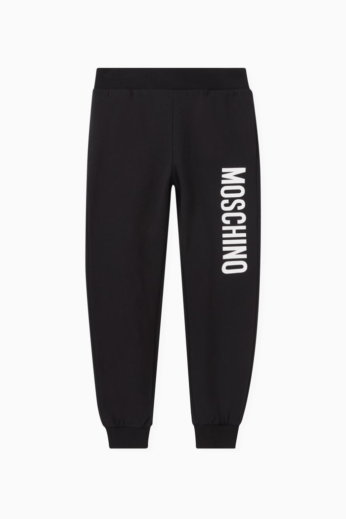 

Logo-print Sweatpants in Stretch-cotton, Black
