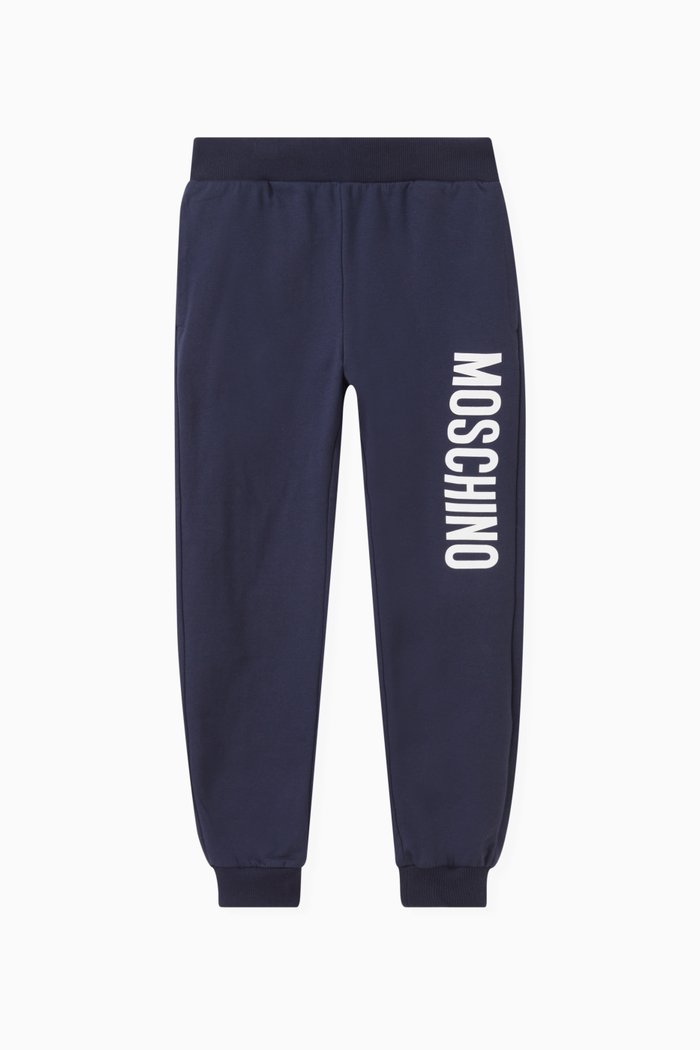 

Logo-print Sweatpants in Stretch-cotton, Blue