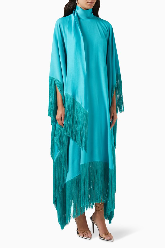 

Mrs. Ross Kaftan in Crêpe, Blue