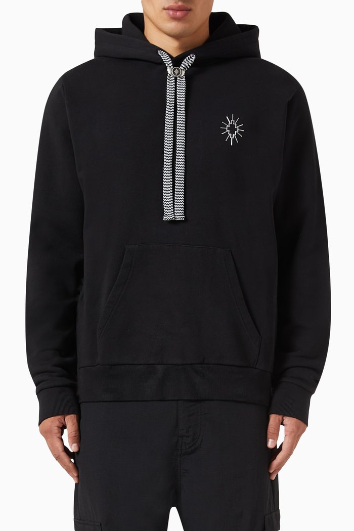 

Eclipse Cross Hoodie in Cotton, Black