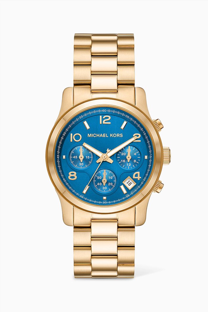 

Runway Chronograph Stainless Steel Watch, 38mm, Gold