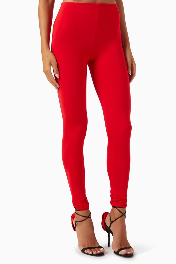 

Galera Pants in Stretch-nylon, Red