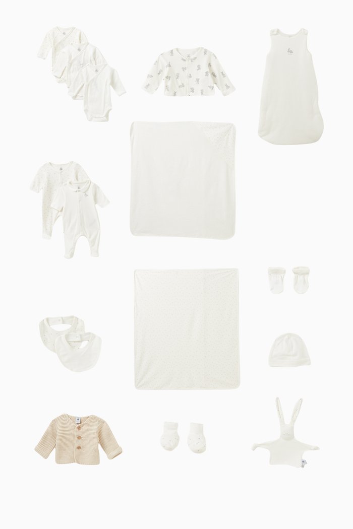 Maternity Case in Cotton, White