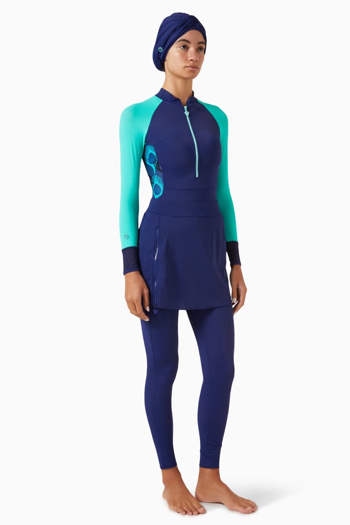 

Bondi Surfsuit Set in Lycra, Multicolour