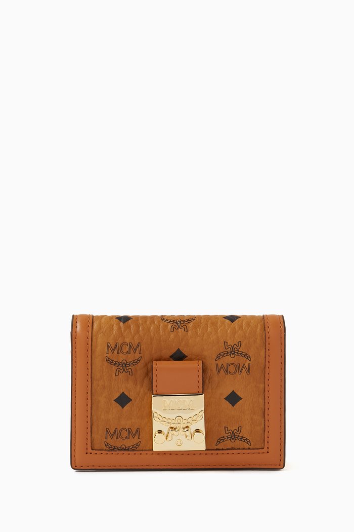 

Mini Tracy Card Case in Visetos, Brown