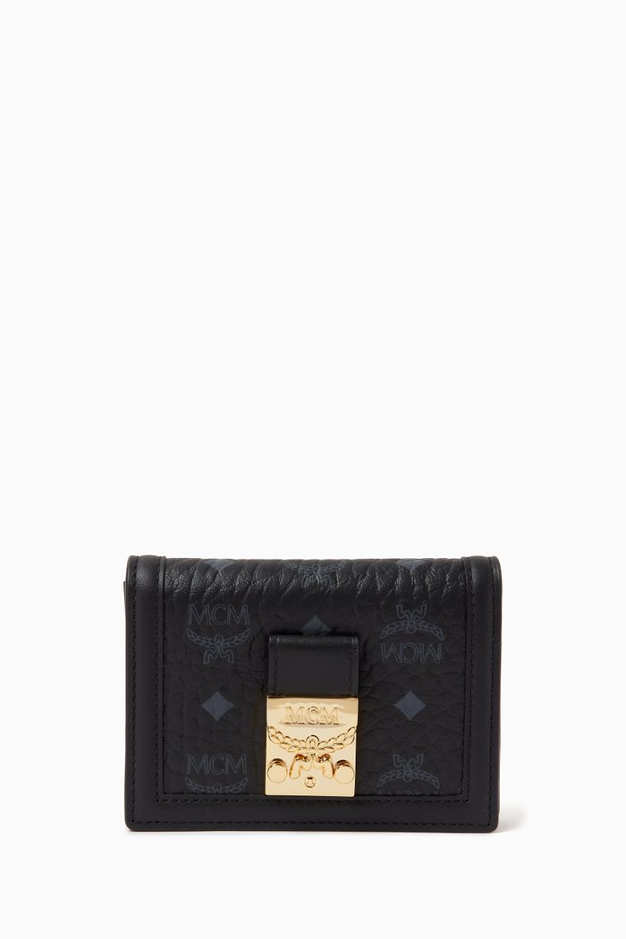 

Mini Tracy Card Case in Visetos, Black