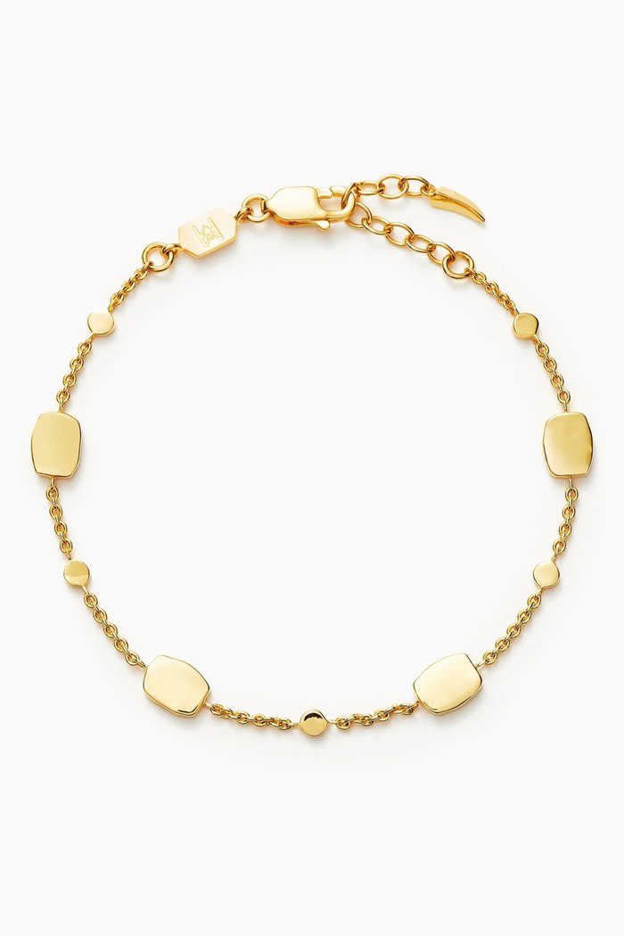 

Zenyu Charm Bracelet in 18kt Gold-plated Recycled Vermeil