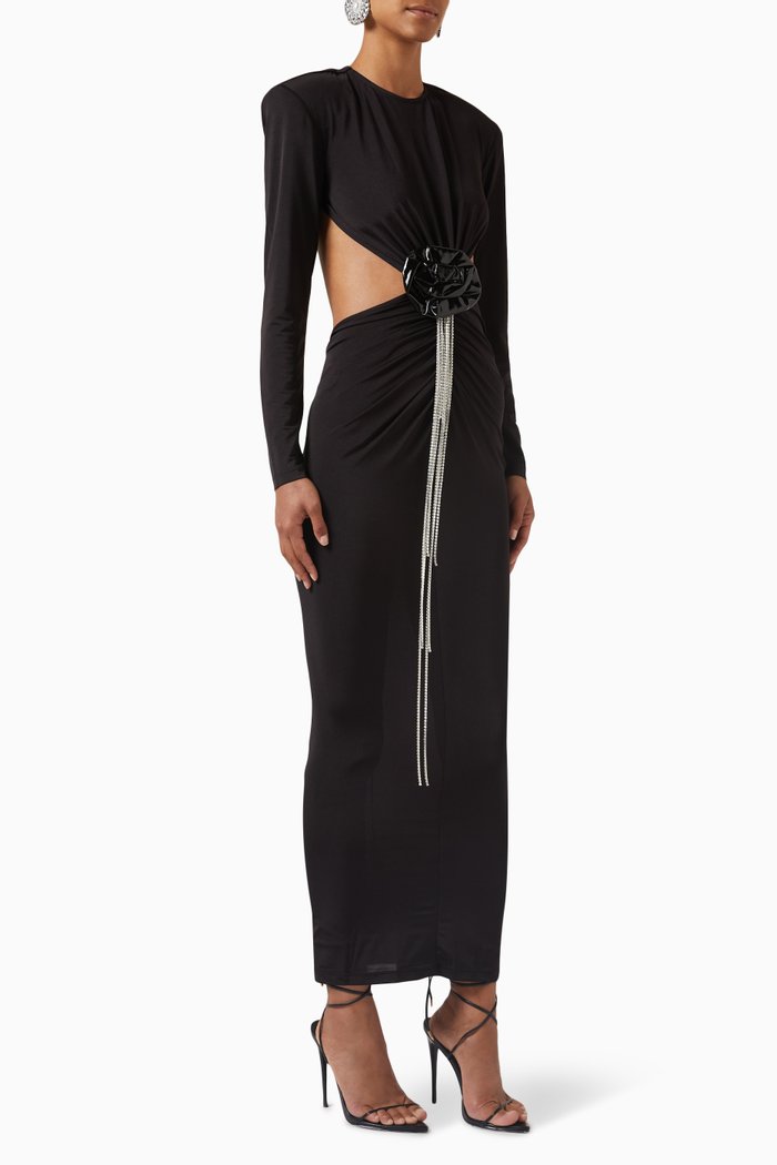 

Thea Dress in Jersey, Black
