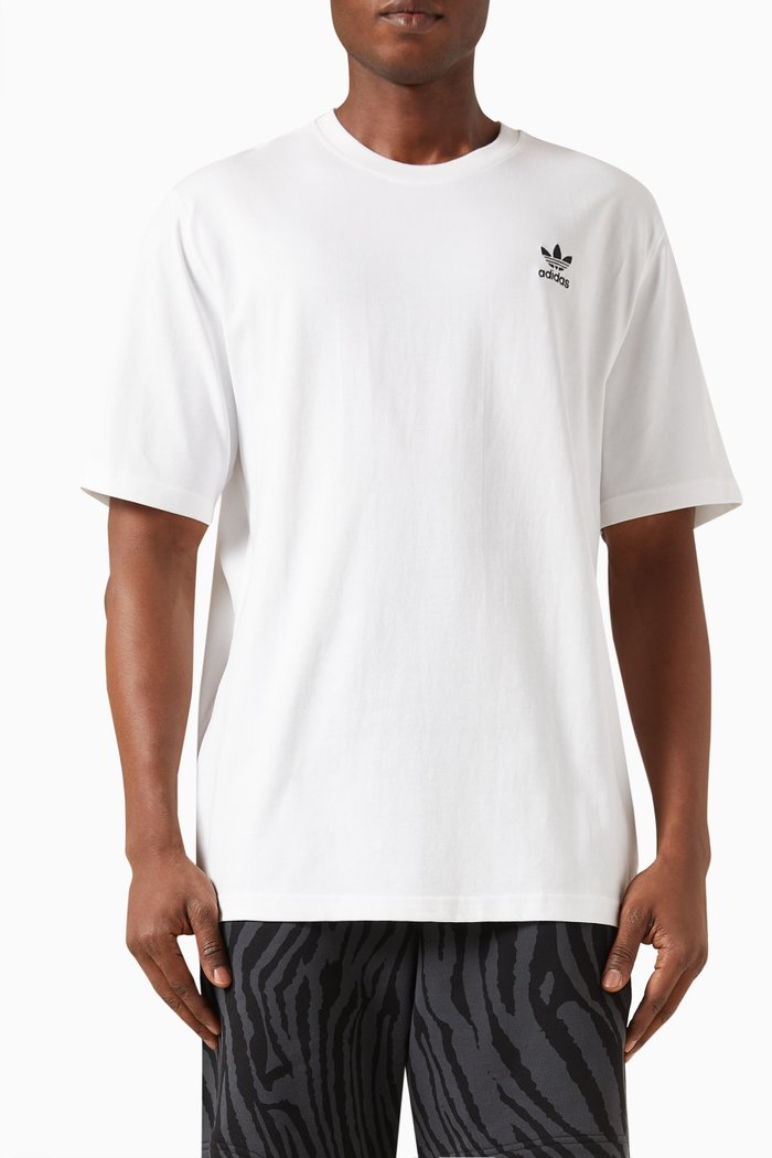 

Trefoil T-shirt in Cotton Jersey, White