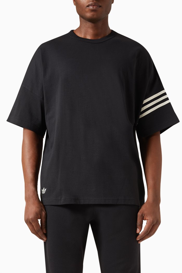 

Neuclassics T-shirt in Cotton Jersey, Black