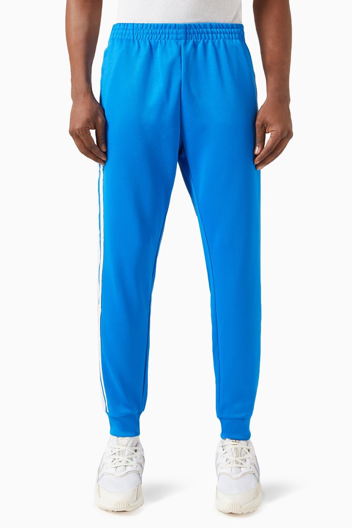 

Superstar Track Pants in Recycled Polyester Blend, Blue