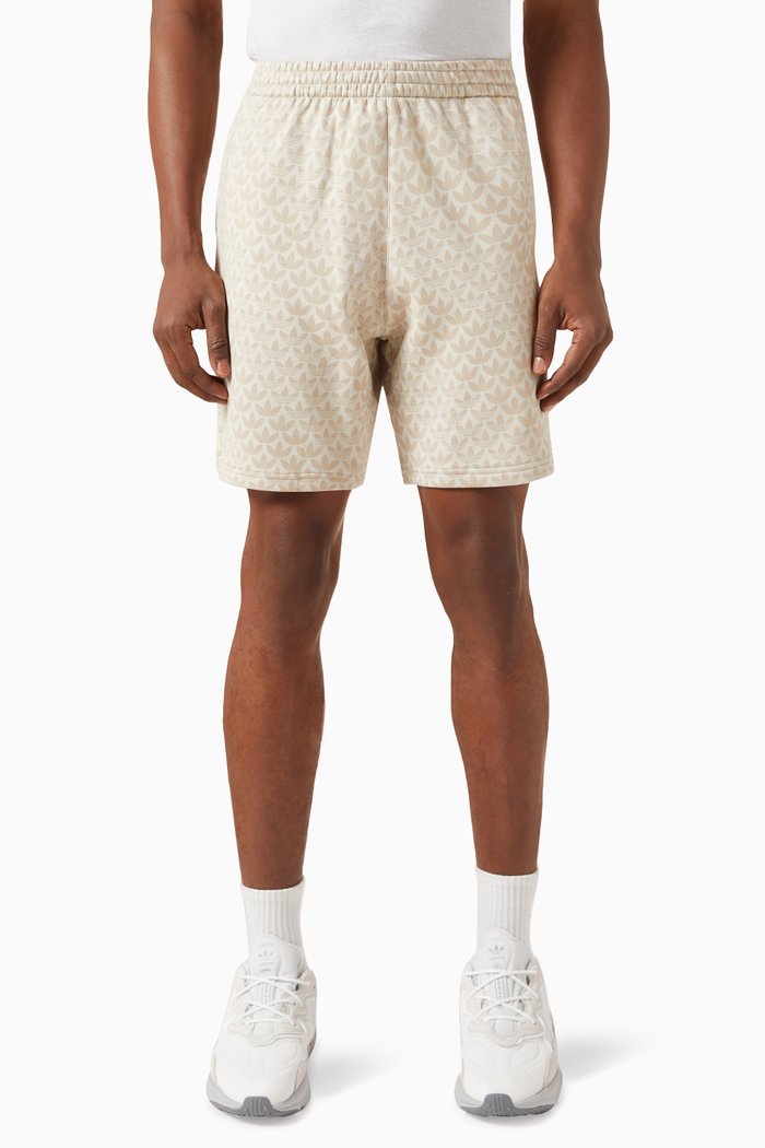 

Logo Short in Cotton French Terry, Neutral