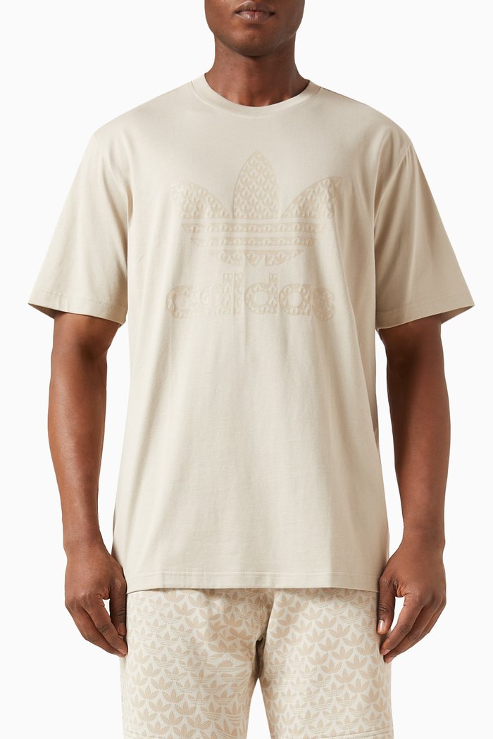 

Monogram T-shirt in Cotton Jersey, Neutral