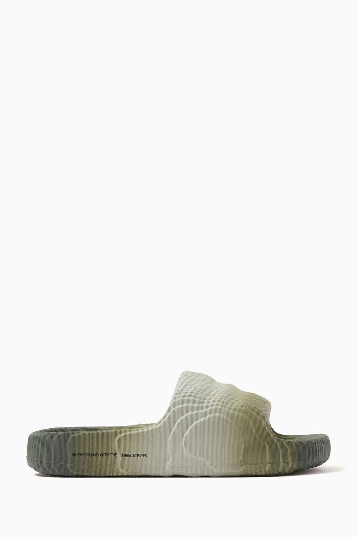 

Adilette 22 Pool Slides in Bio-based EVA, Silver