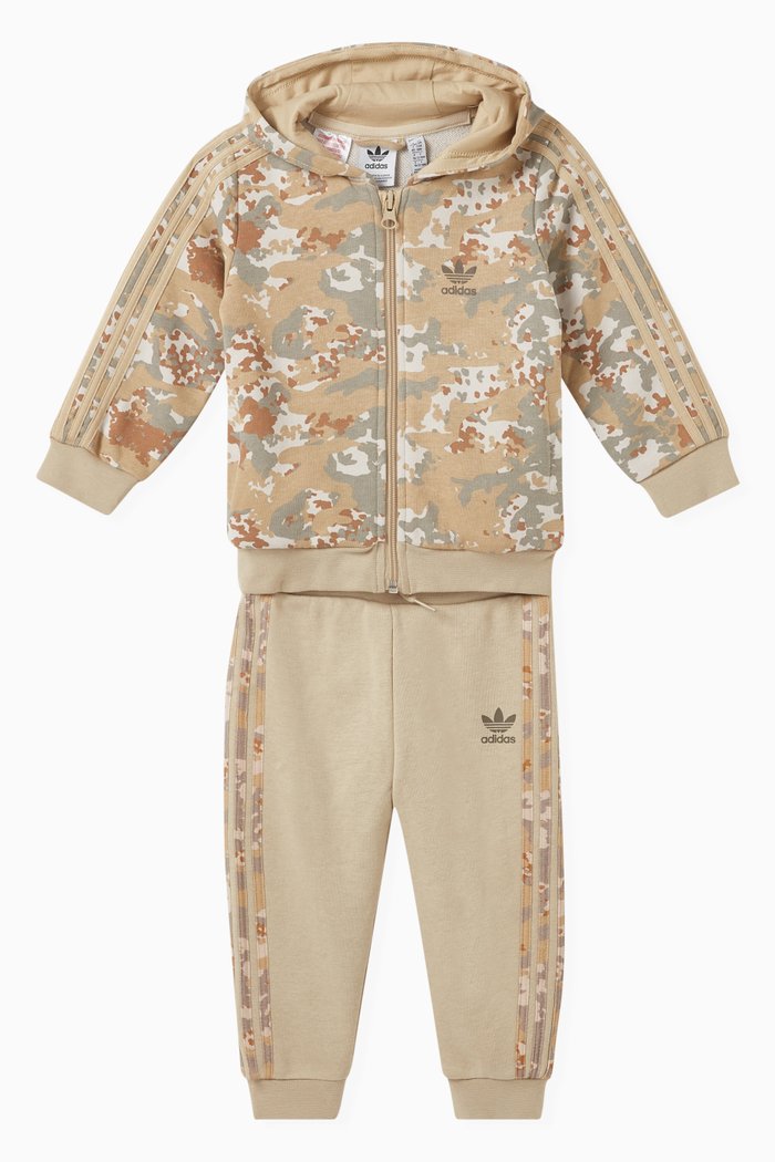 

Camo Hoodie & Sweatpants Set, Neutral