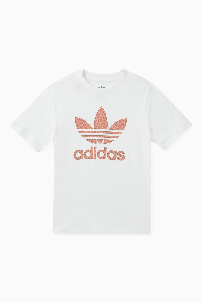 

Trefoil T-shirt in Cotton-jersey, White