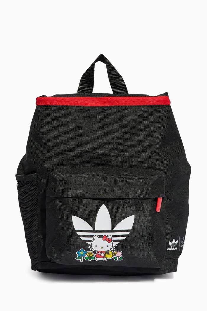 

Hello Kitty Trefoil Backpack in Polyester, Black