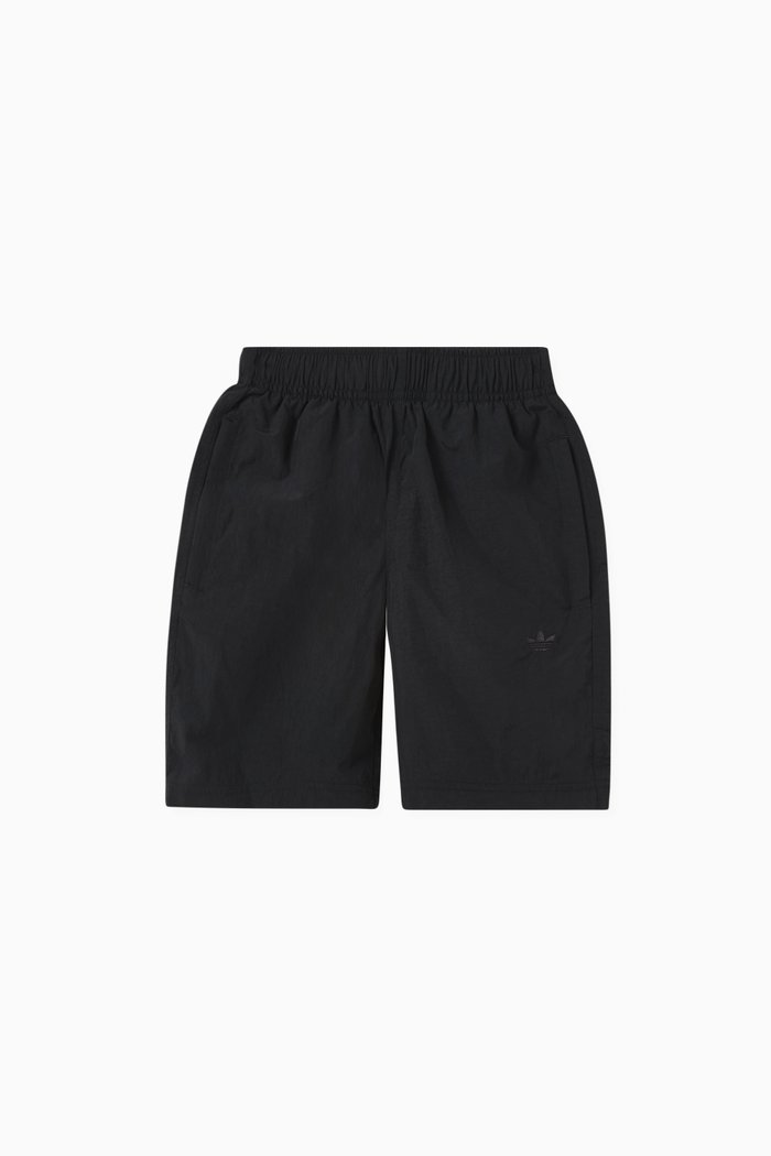 

Logo Shorts in Cotton, Black