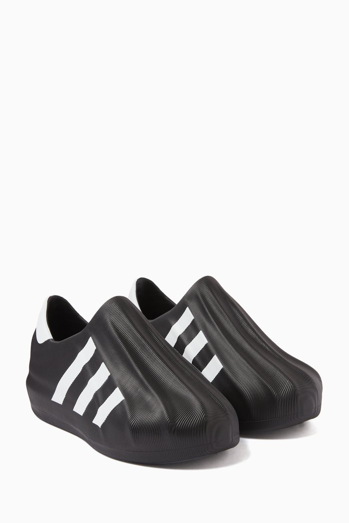 

Junior Adiform Superstar Sneakers in Foam, Black
