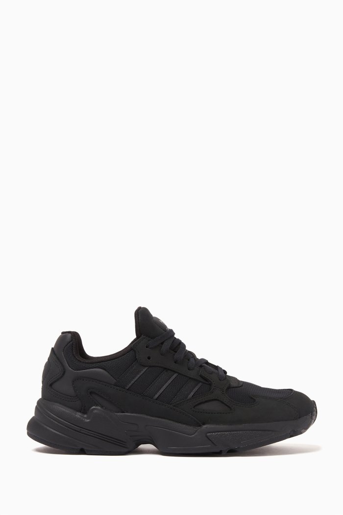 

Falcon Low-top Sneakers in Mesh, Black
