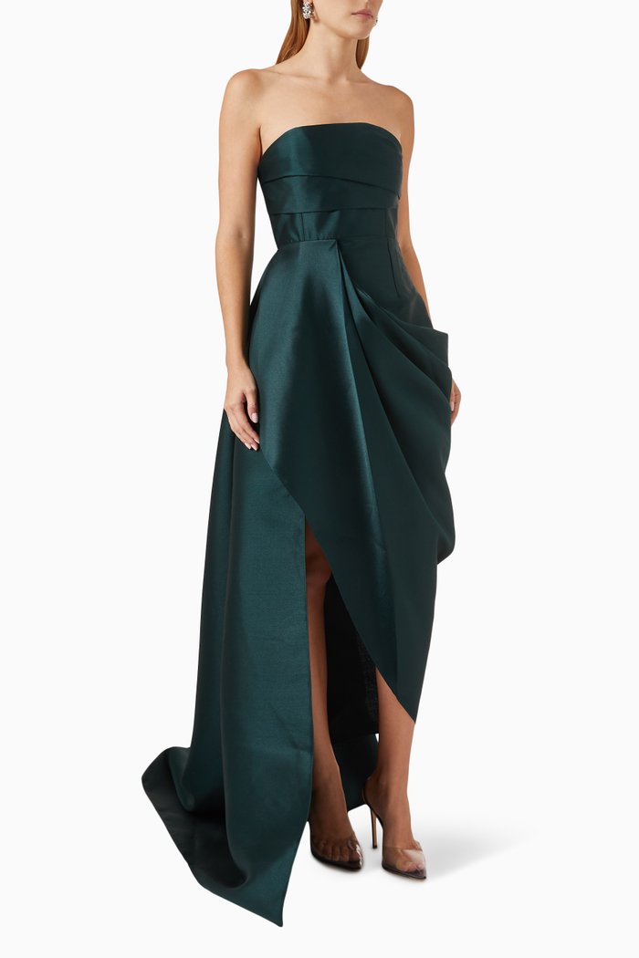 

Raya Midi Dress, Green
