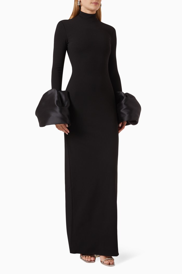 Viviana Maxi Dress, Black