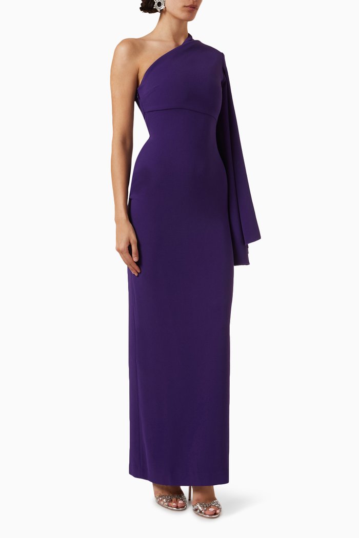 

Elisa Maxi Dress, Purple