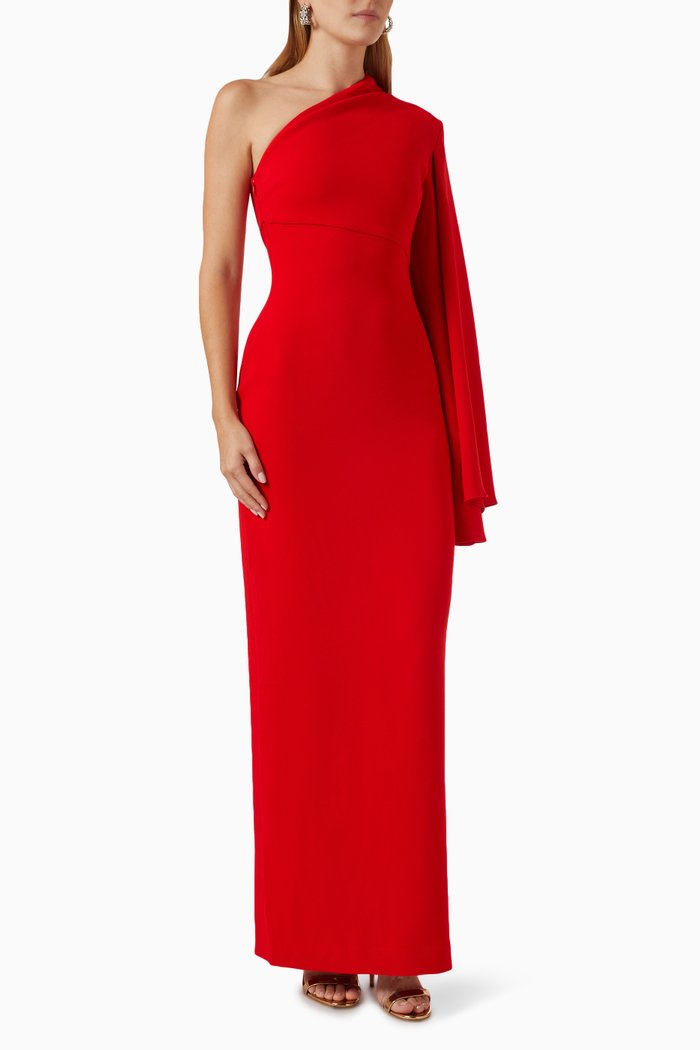 

Elisa Maxi Dress, Red