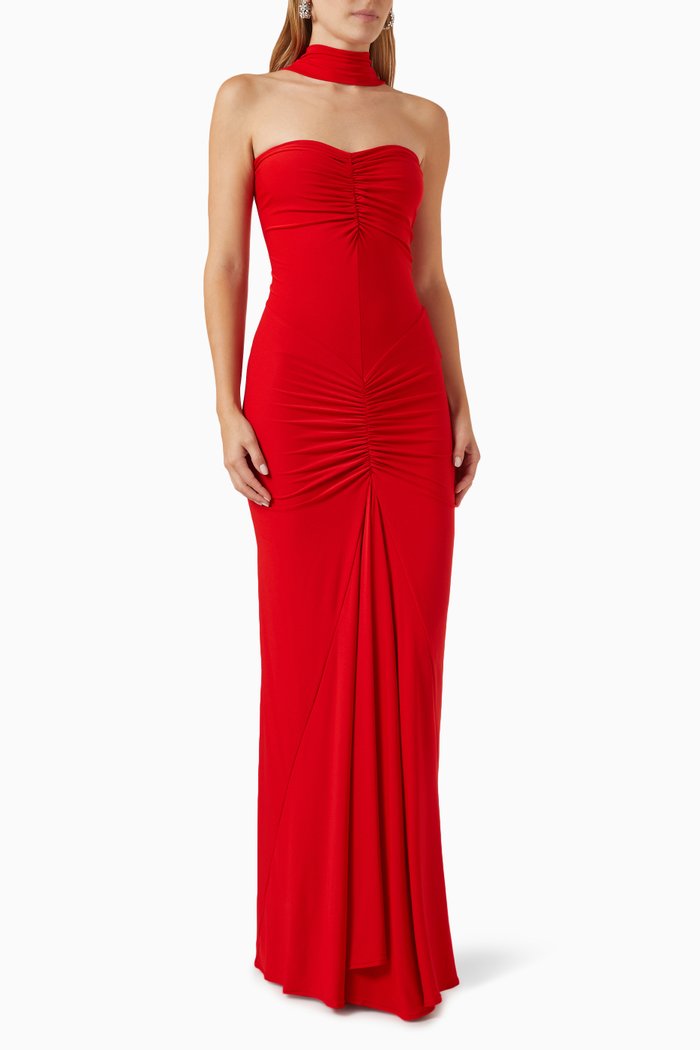

Maisie Maxi Dress, Red