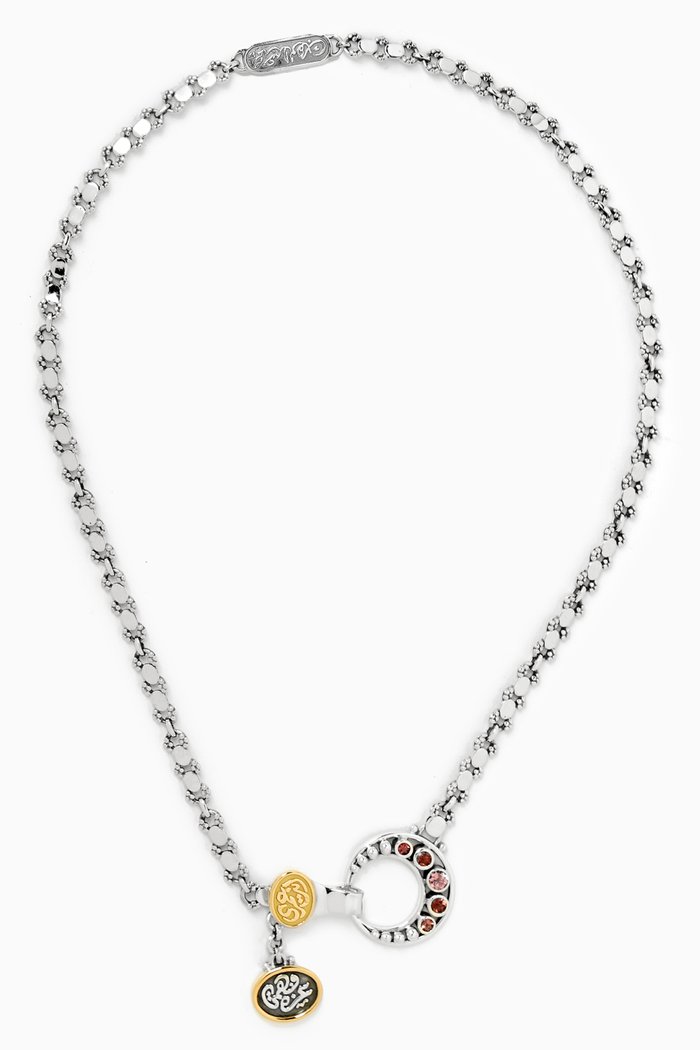 

You Are My Life Necklace in 18kt Gold & Sterling Silver