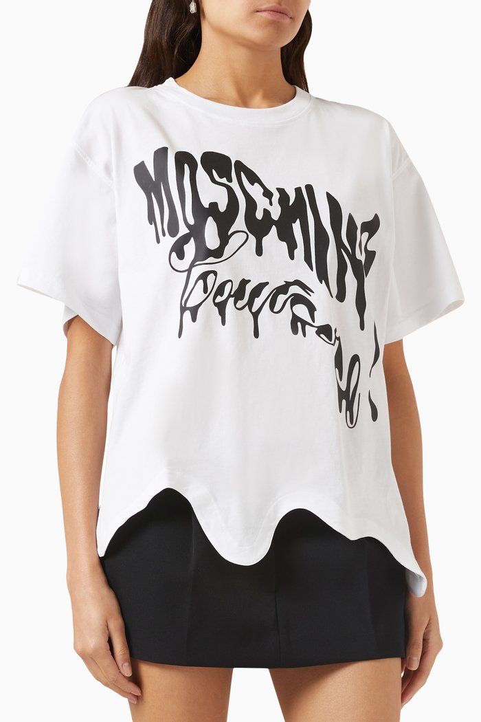 

Logo T-shirt in Cotton-jersey, White