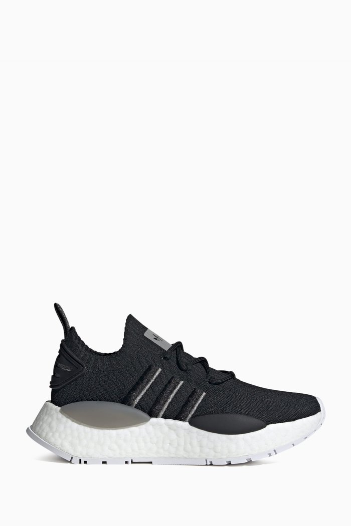 

NMD_W1 Sneakers in Recycled Textile, Black