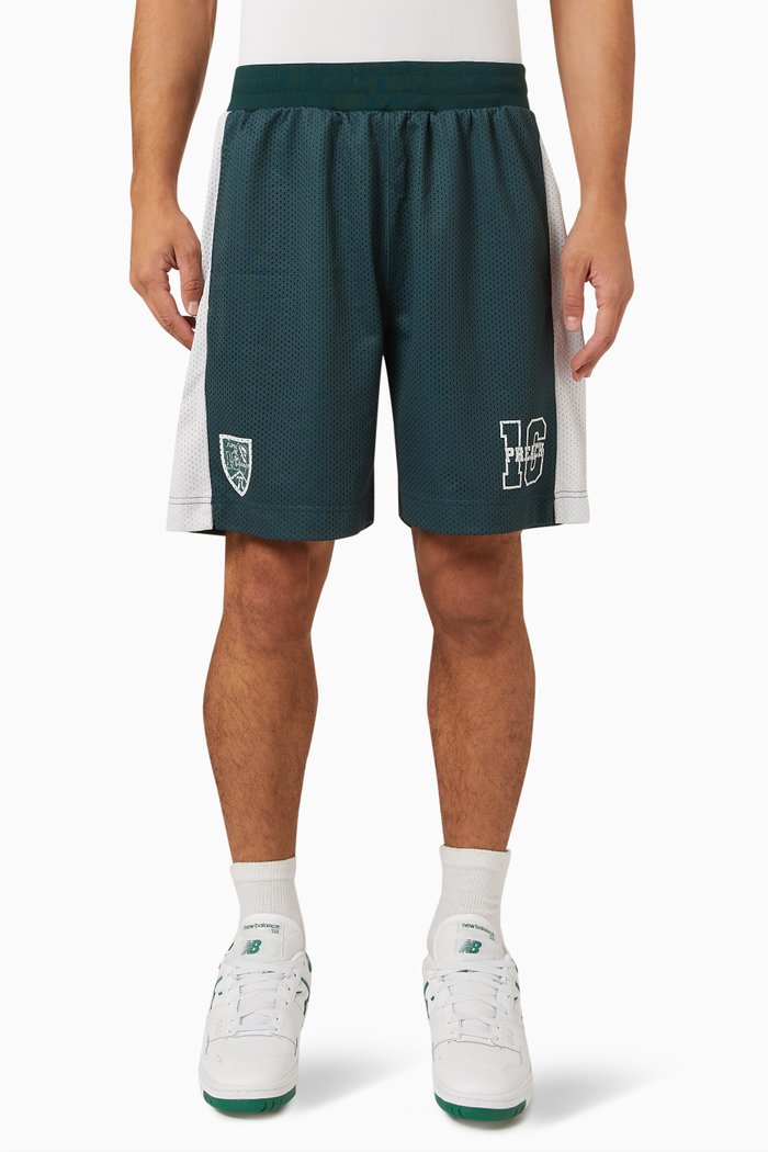 

Number Shorts in Recycled Nylon, Green