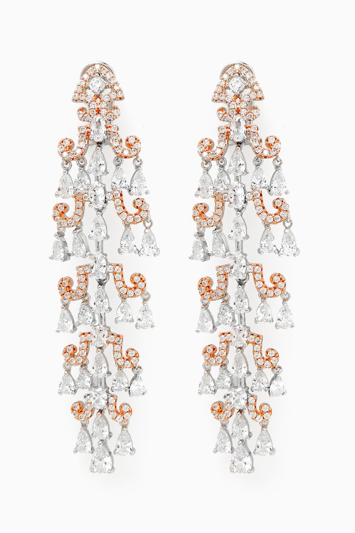 

Charlotte Chandelier Earrings in Sterling Silver