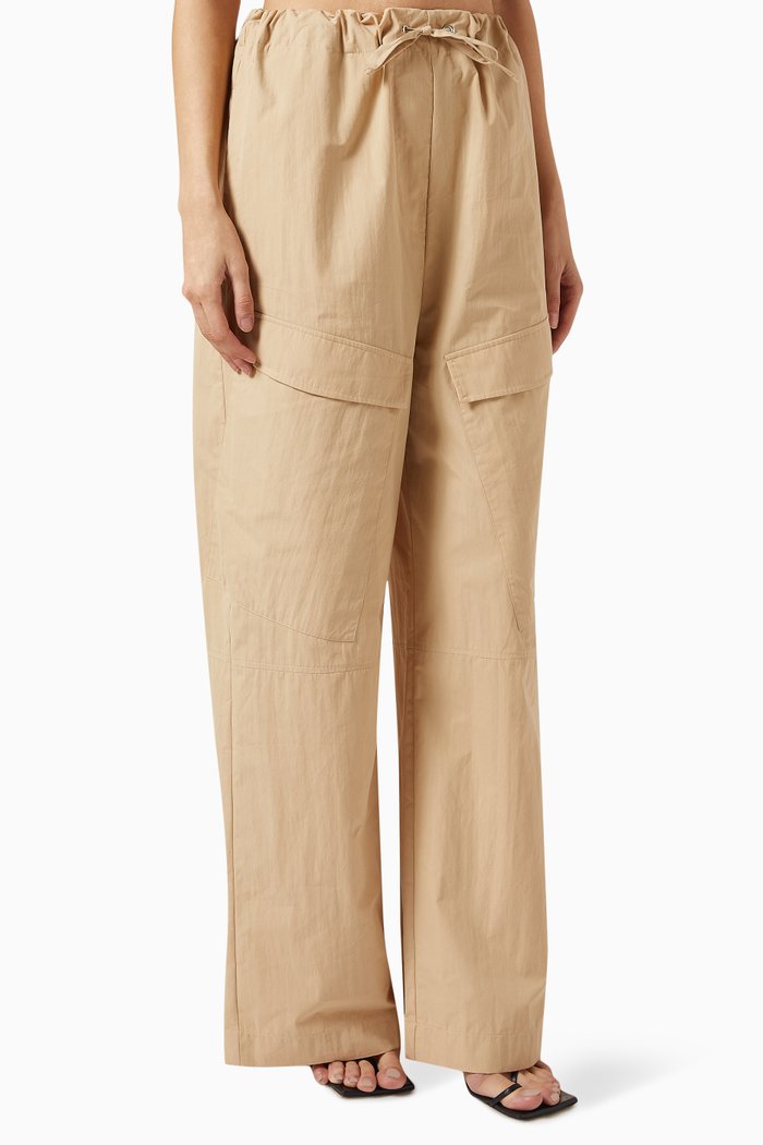Herb Pants in Poplin, Neutral