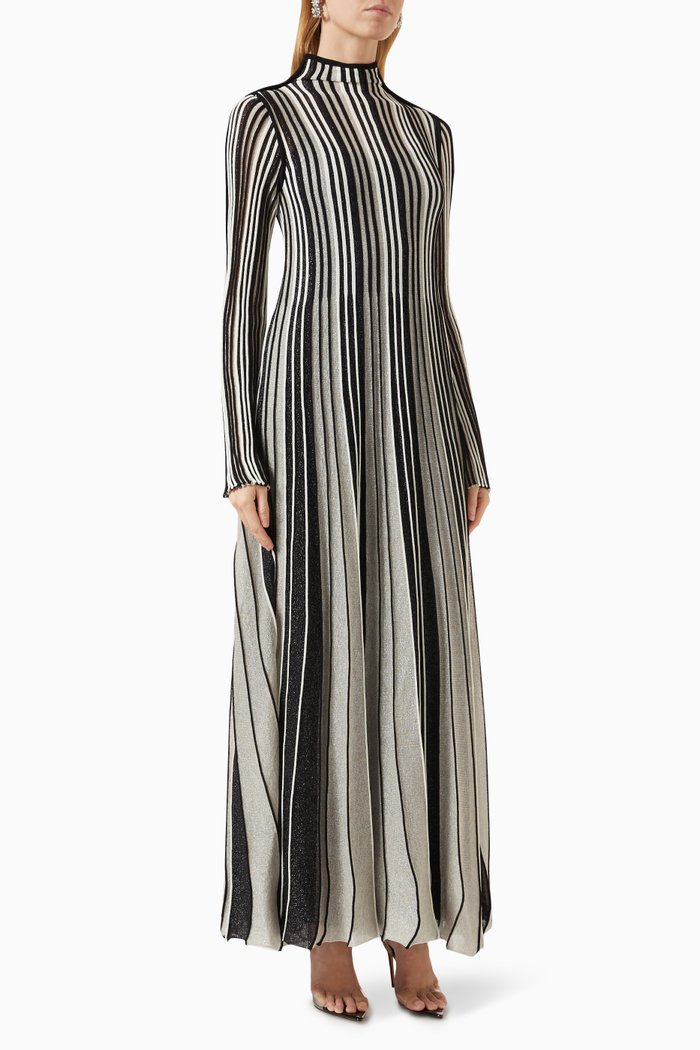 

Glenda Maxi Dress in Lurex, Multicolour