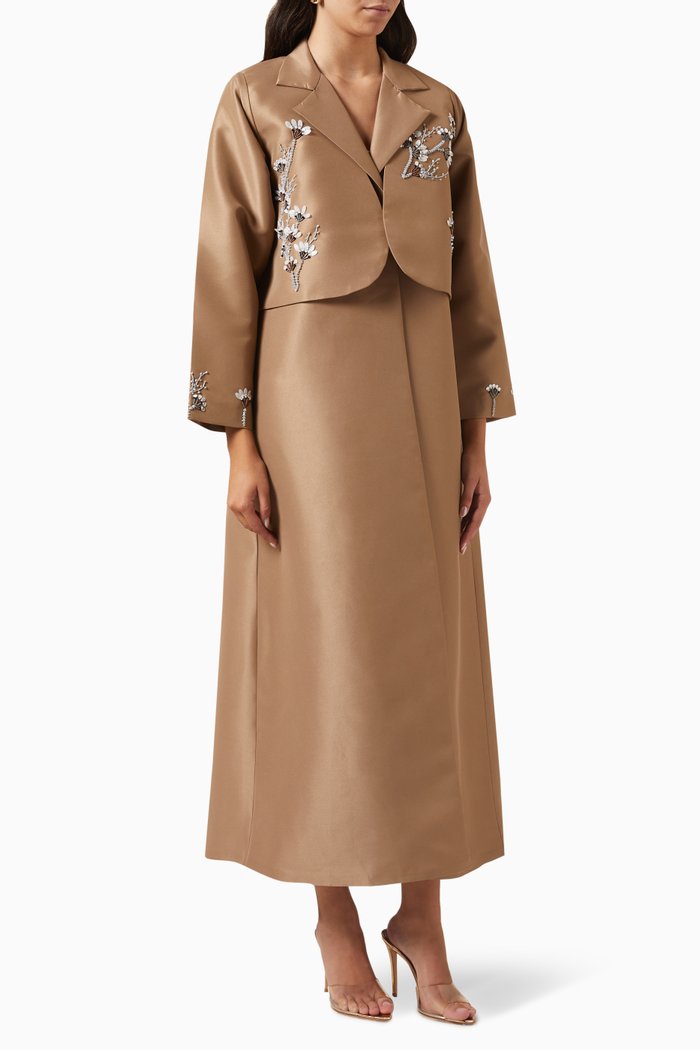 

Naive Earth Abaya, Brown