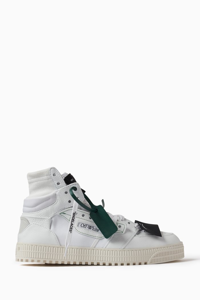 3.0 Off Court Sneakers in Leather, White