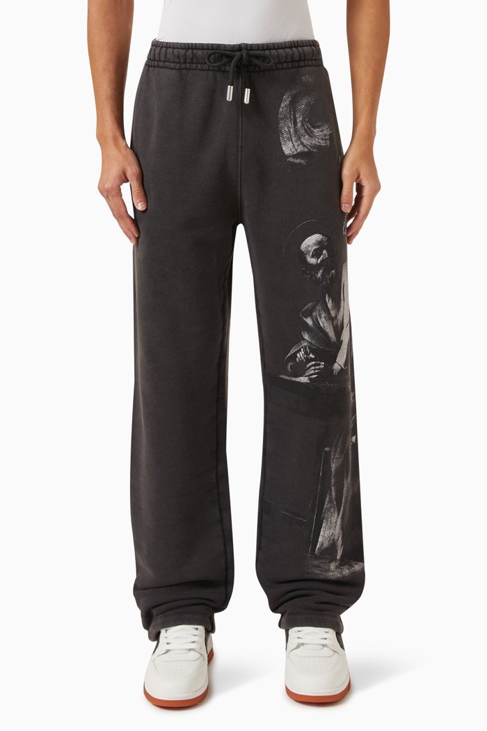 BW S. Matthew Sweatpants in Cotton, Black
