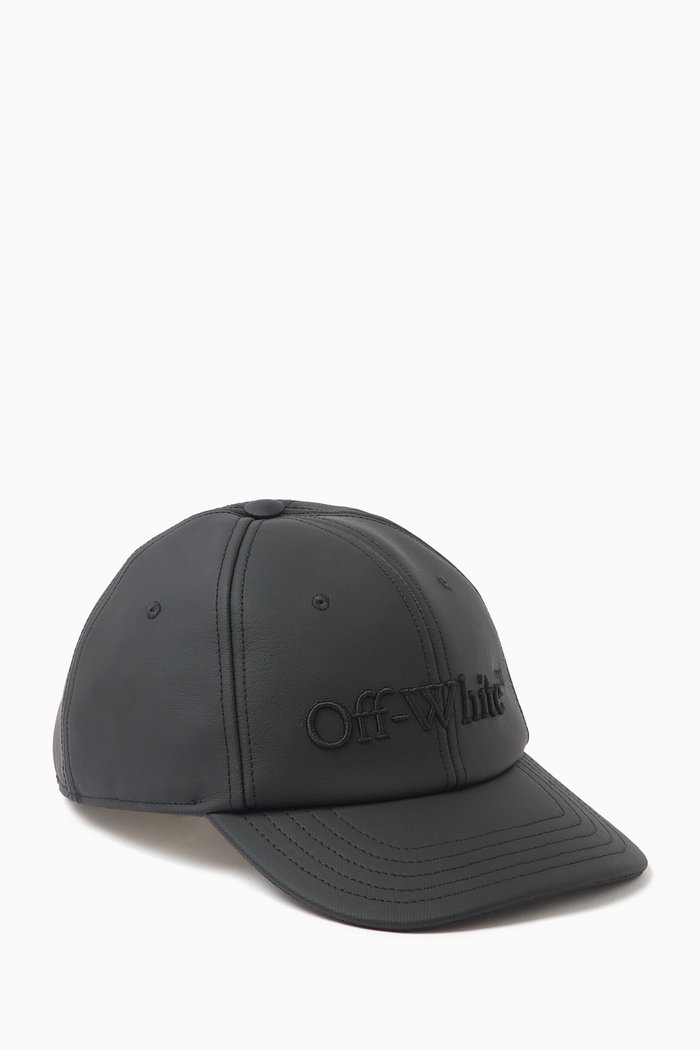 

Bookish Logo Baseball Cap in Canvas, Black