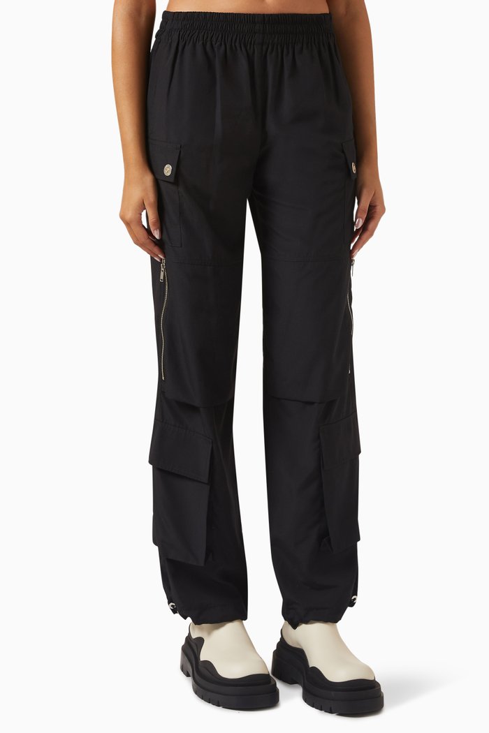 

Pocket Cargo Pants, Black