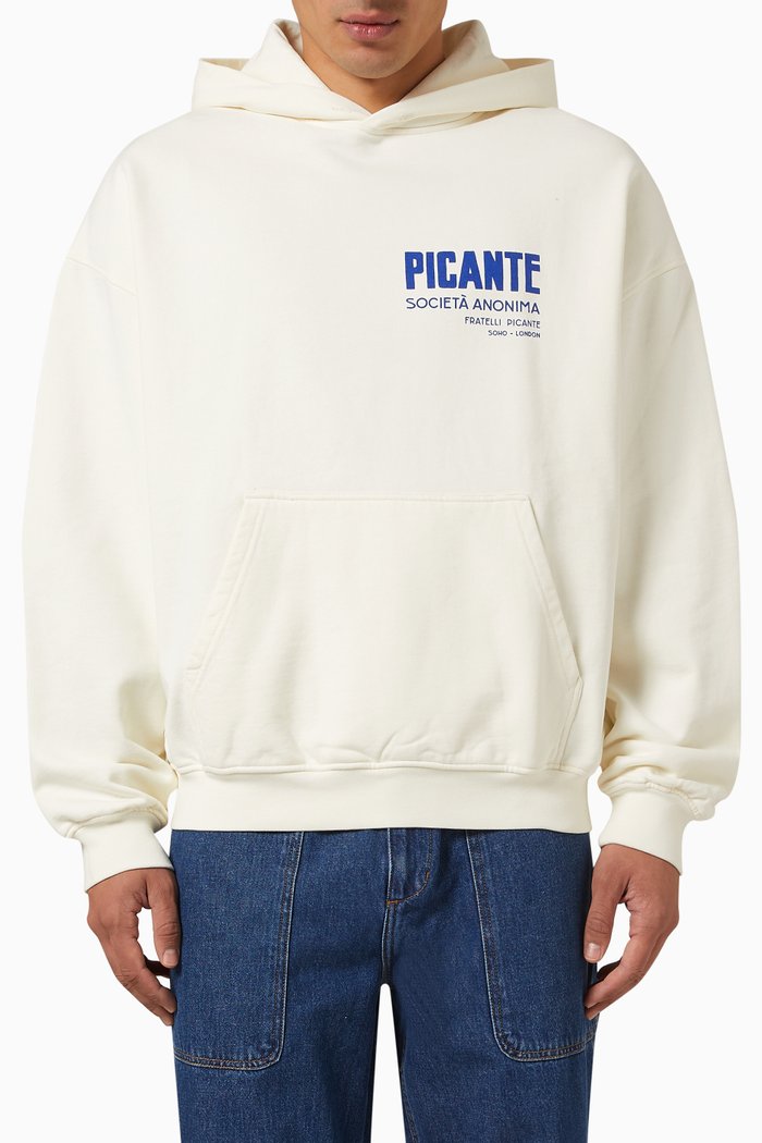 

Fratelli Hoodie in Organic Cotton, Neutral