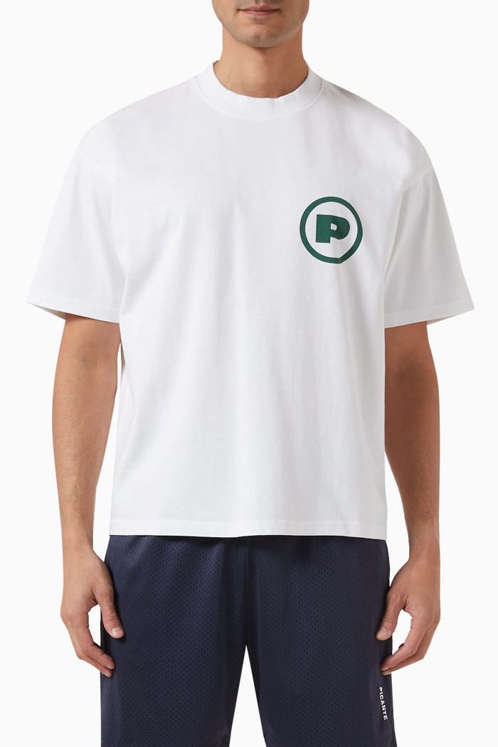 

Rally Call T-shirt in Organic Cotton, White