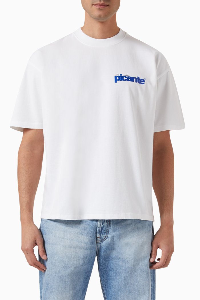 

Turin T-shirt in Organic Cotton, White
