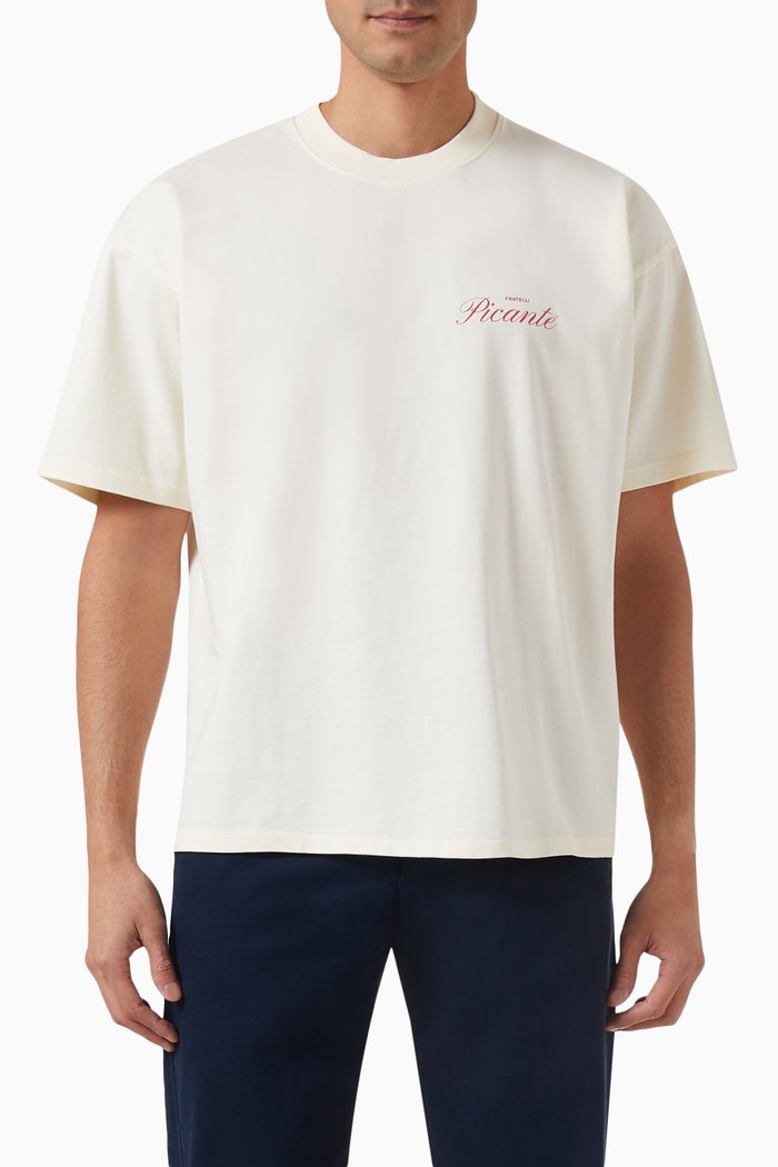 

Tailor T-shirt in Organic Cotton, Neutral