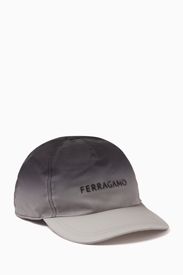 

Logo Gradient Hat in Cotton, Neutral